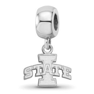 Sterling Silver Iowa State University XS Dangle Bead Charm